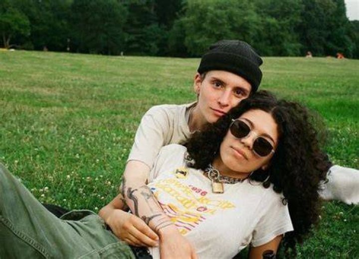 Kyra Tantao with her partner
