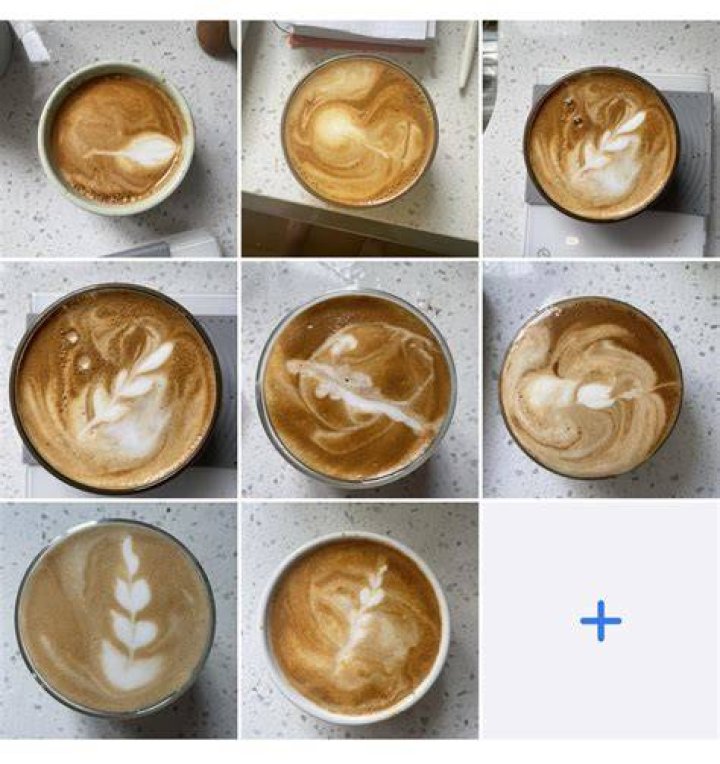 Latte Art In Progress