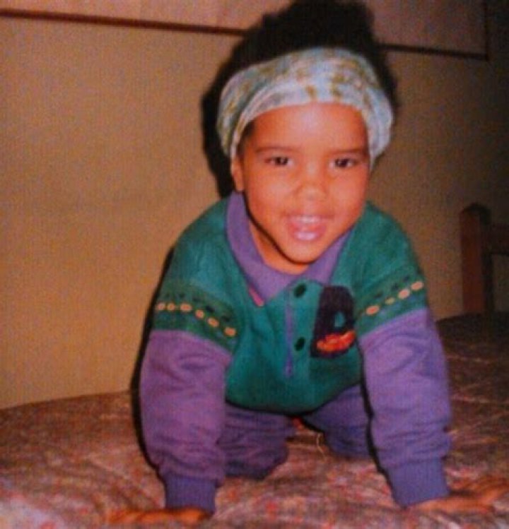 Lorena Cesarini childhood picture