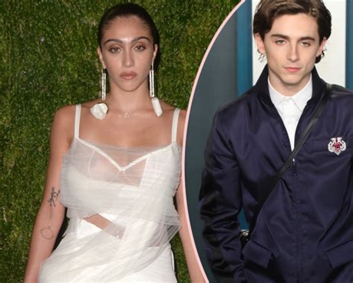 Lourdes Leon dated Timothee Chalamet