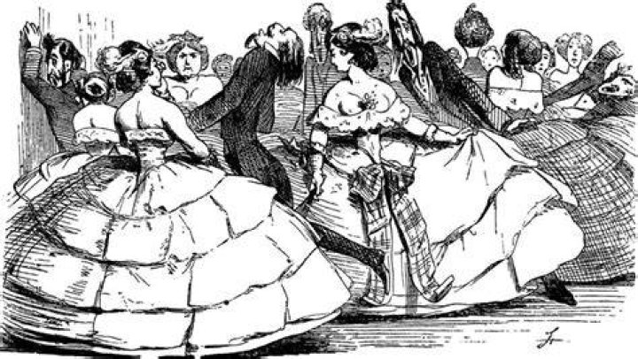 Man Crushed By Crinoline