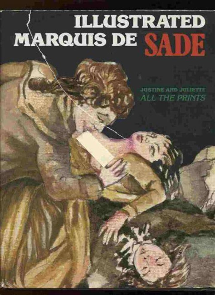 Marquis De Sade Book Cover