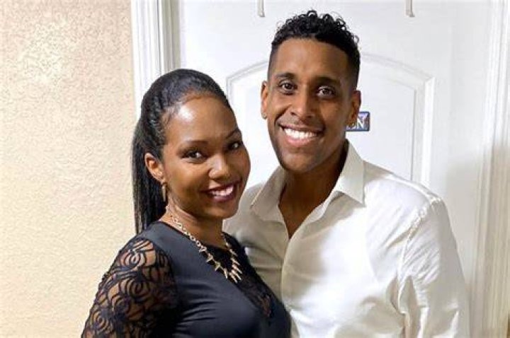 Mikaben with his wife