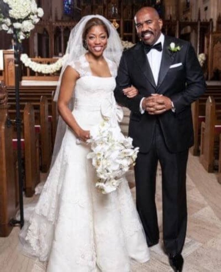 Morgan Harvey with her husband