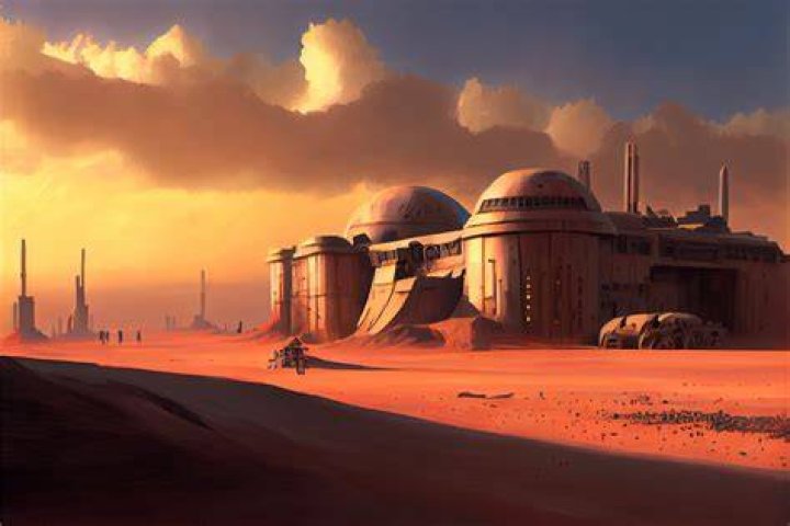 Mos Eisley Star Wars Concept Art By Ralph McQuarrie