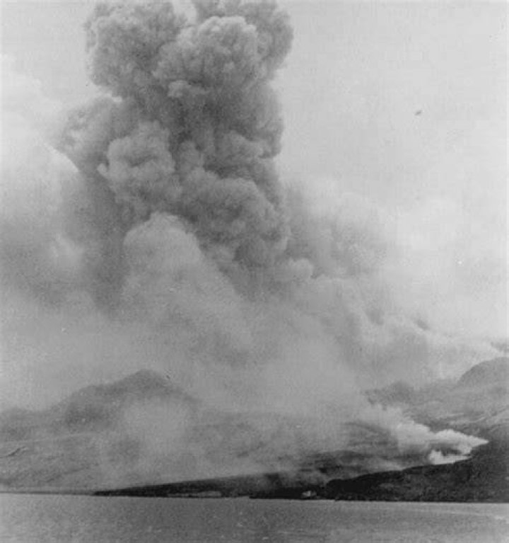Mount Pelee Eruption