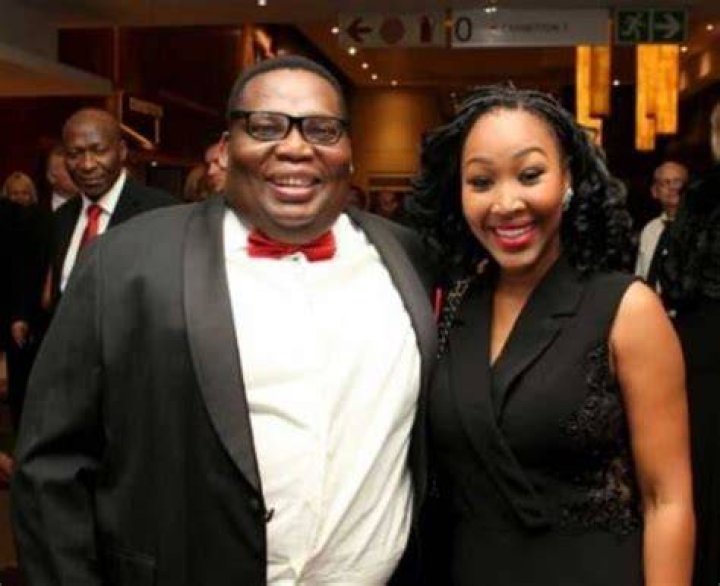 Mpumi Mophatlane and her husband