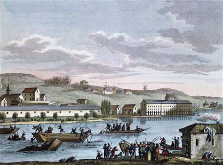 Nantes Drownings Painting