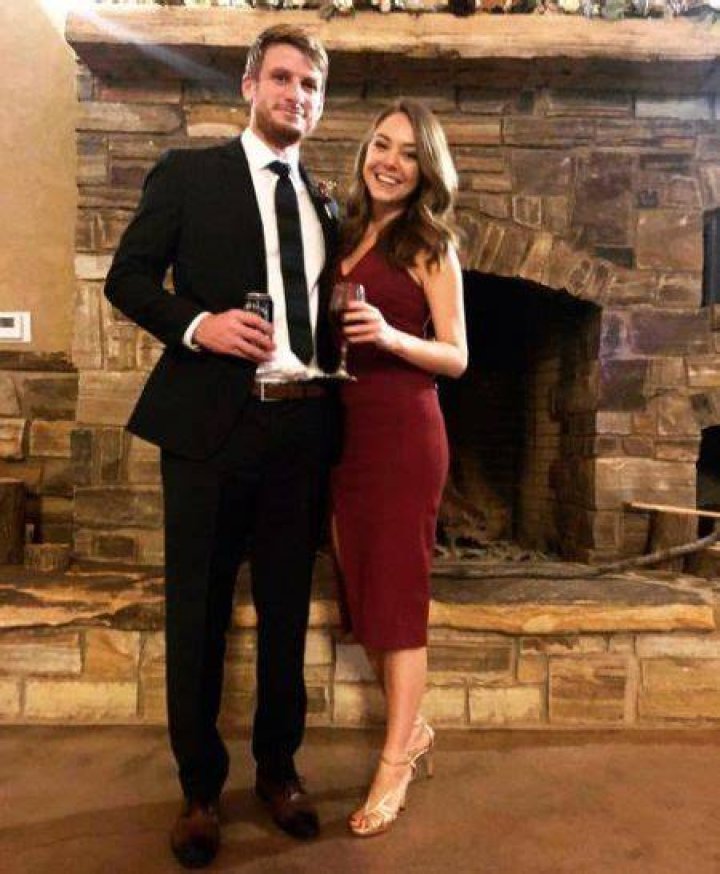 Natasha Bertrand and her boyfriend, Bryan