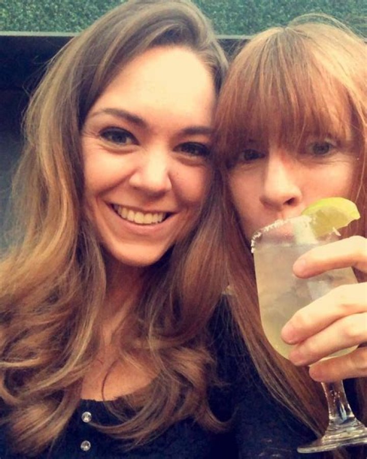 Natasha Bertrand and her mom