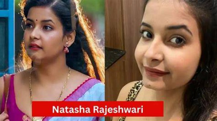 Natasha Rajeshwari is an actress