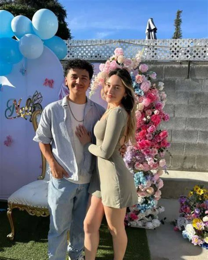 Nathaly Cuevas with her boyfriend Jacob Macias