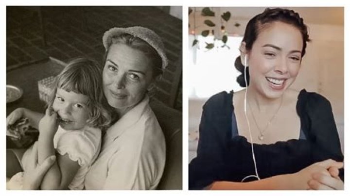 Nikki Phillippi with her mother and father Dirk Mullenger