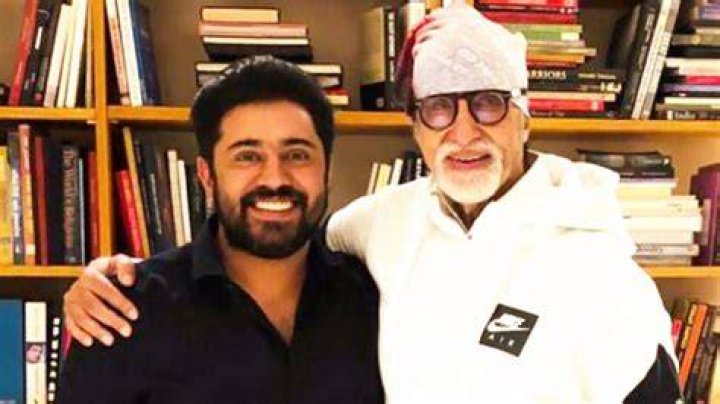 Nivin Pauly with amitabh bachchan