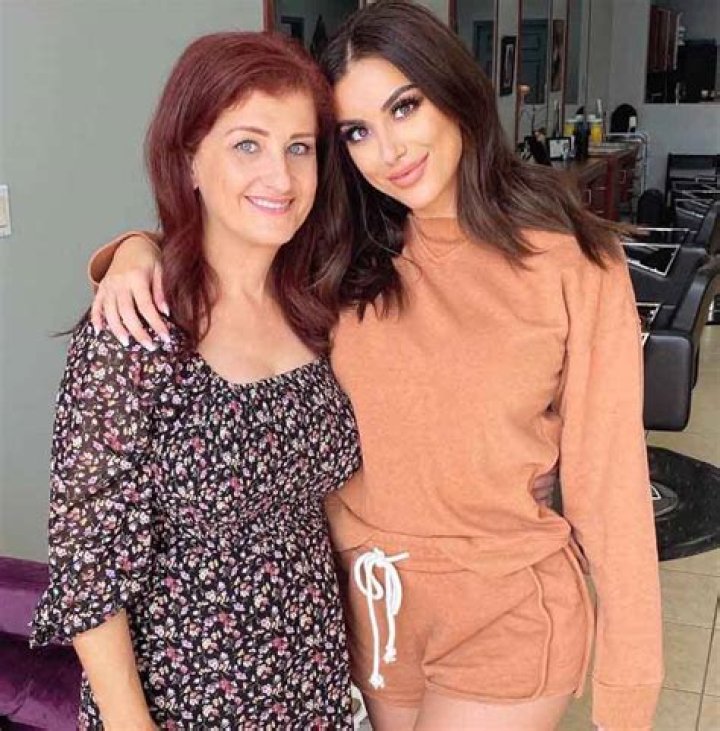 Nivine Jay with her mother