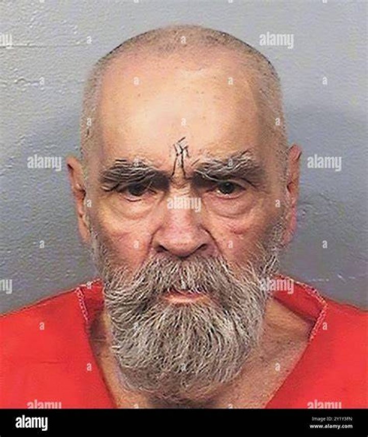 Old Charles Manson Mugshot