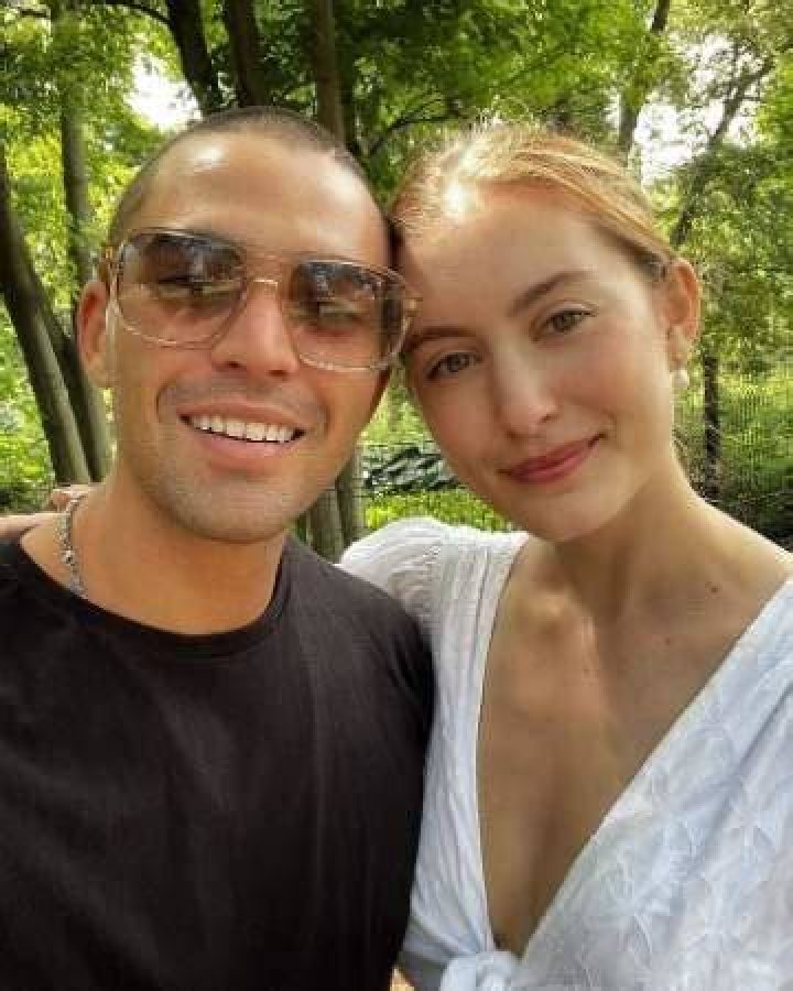 Olivia Macklin and her boyfriend Benjamin Levy Aguilar