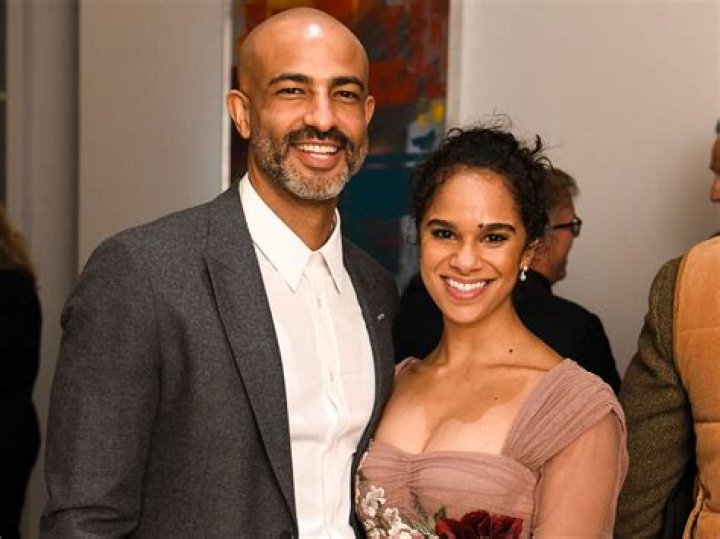 Olu and Misty Copeland's wedding photo