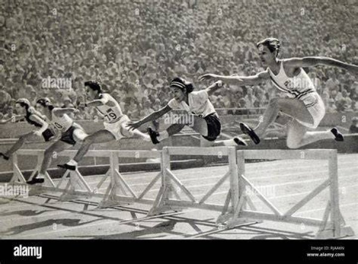 Olympic Hurdles In 1932