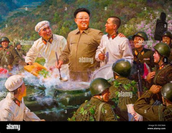 Painting Of Kim Jong Il