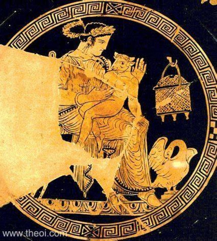 Pasiphae And The Minotaur