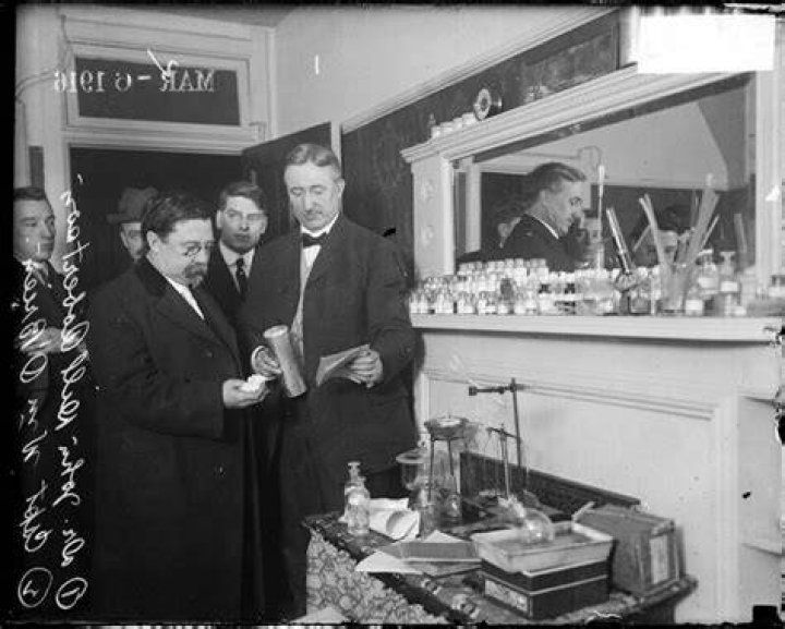Police In Jean Crones Poison Lab