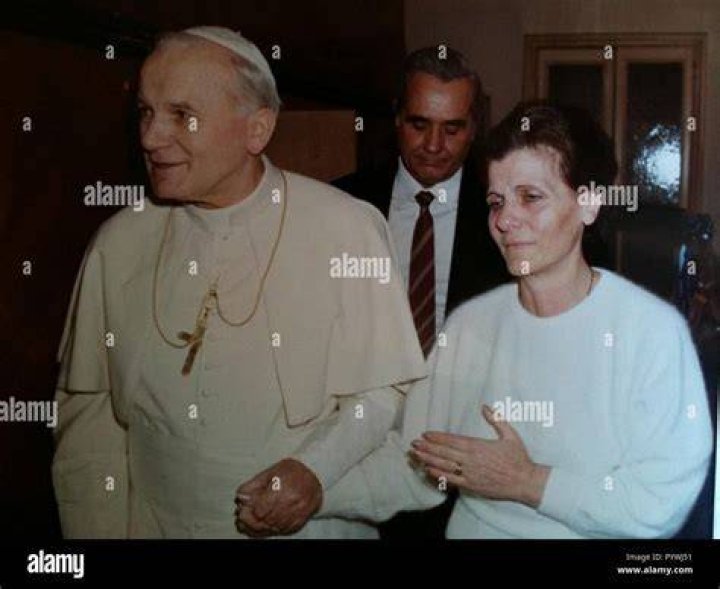 Pope John Paul With Emanuela Orlandi