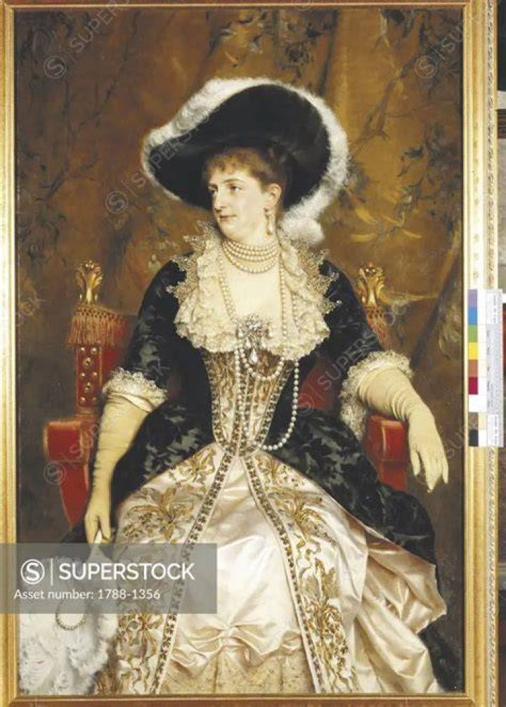 Portrait Of Queen Margherita