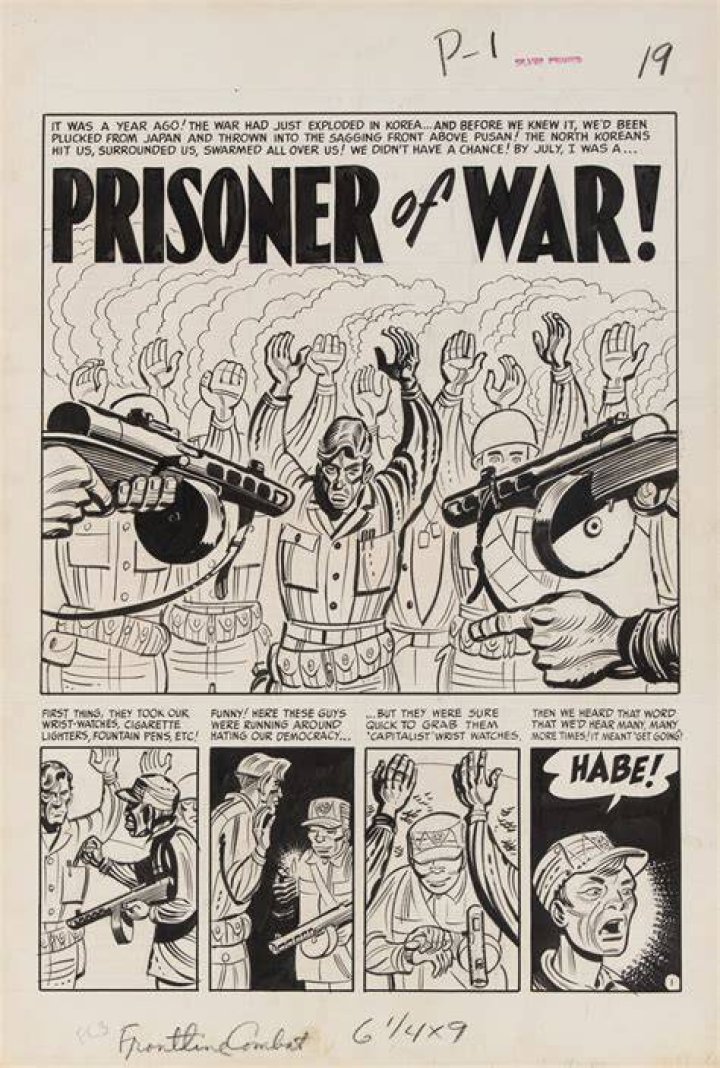 Prisoner Of War Illustration