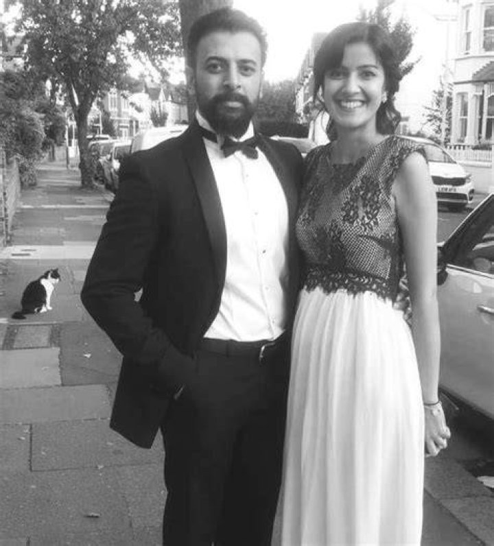 Rakhee Thakrar with her spouse