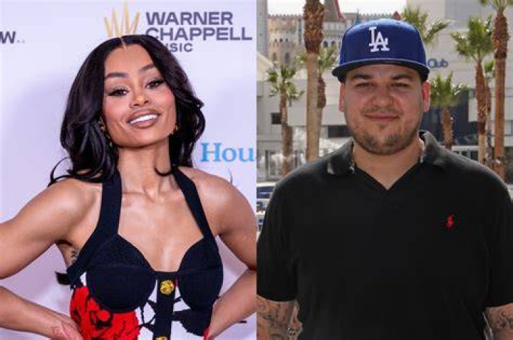 rob and chyna - getty rob and chyna - getty