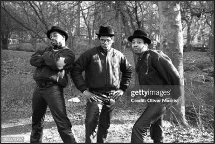 Run Dmc In Central Park Early 1980s