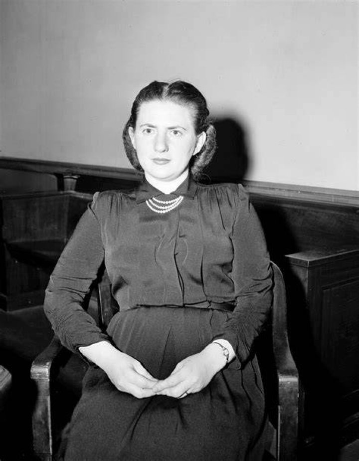 Ruth Greenglass In The Courthouse