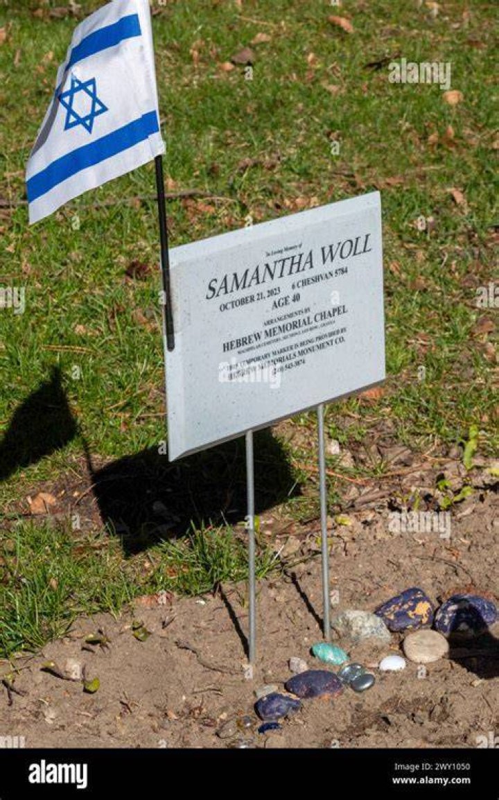 Samantha Woll stabbed to death outside her home