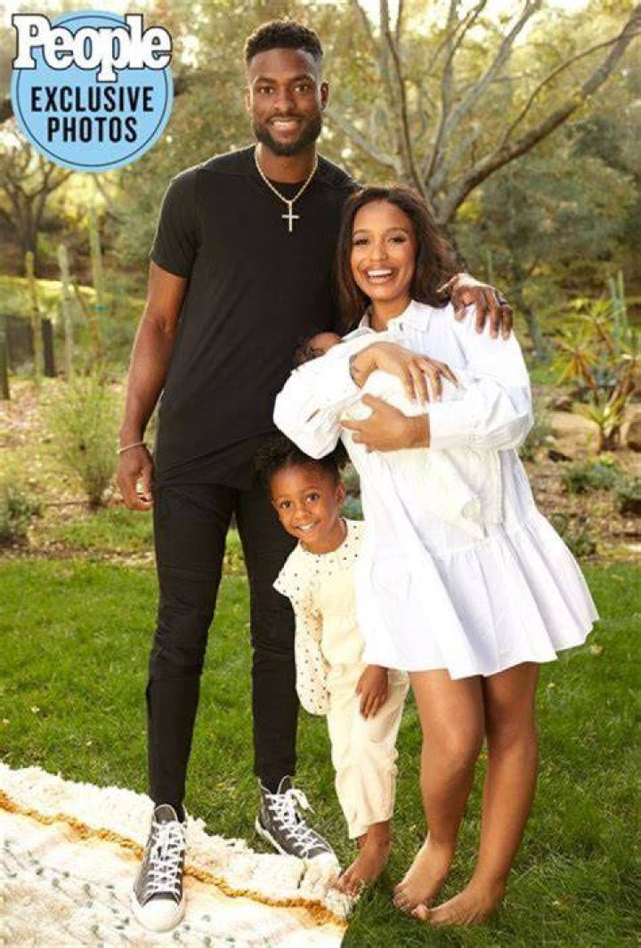 Samaria with her husband Van Jefferson and daughter Bella