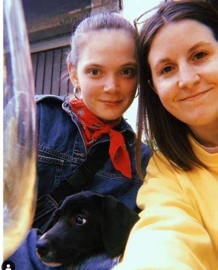 Sandra Drzymalska loves her pet dog
