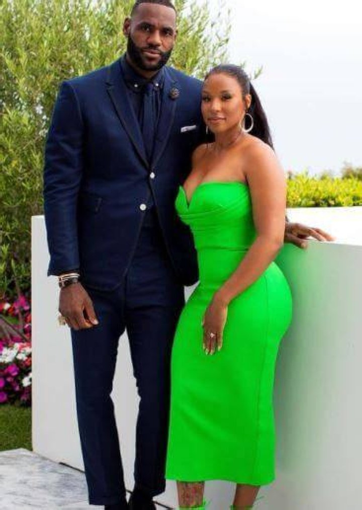 Savannah with her husband LeBron James