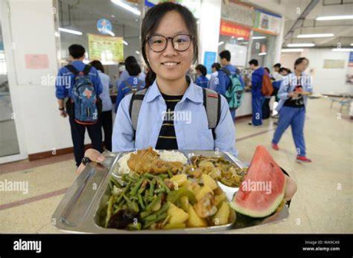 School lunch China