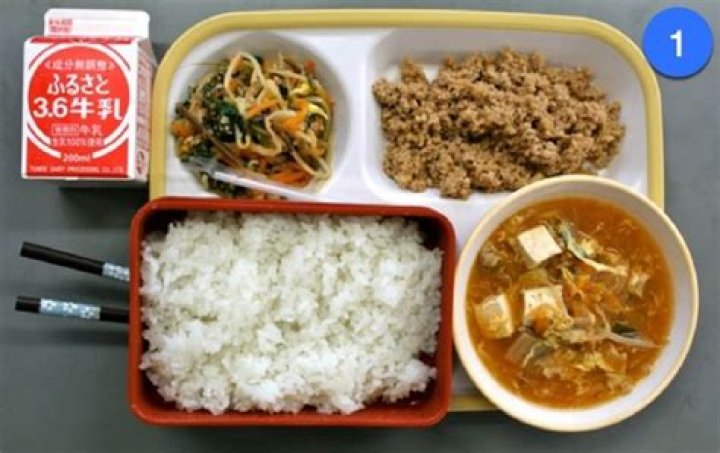 School lunches Japan