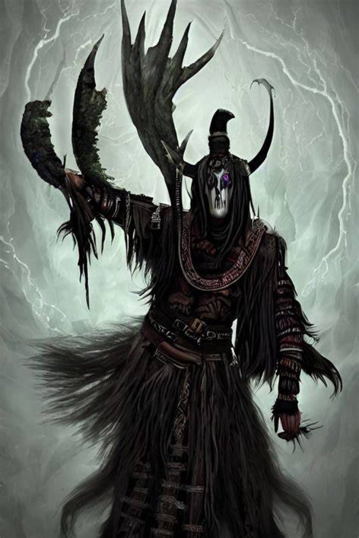 Shaman In The Dark