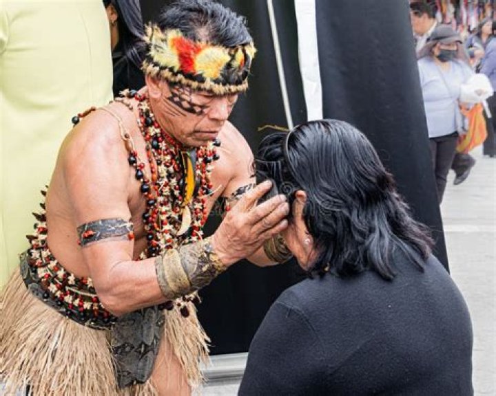 Shaman Initiates Ceremony