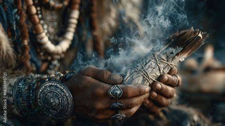 Shaman Smoking