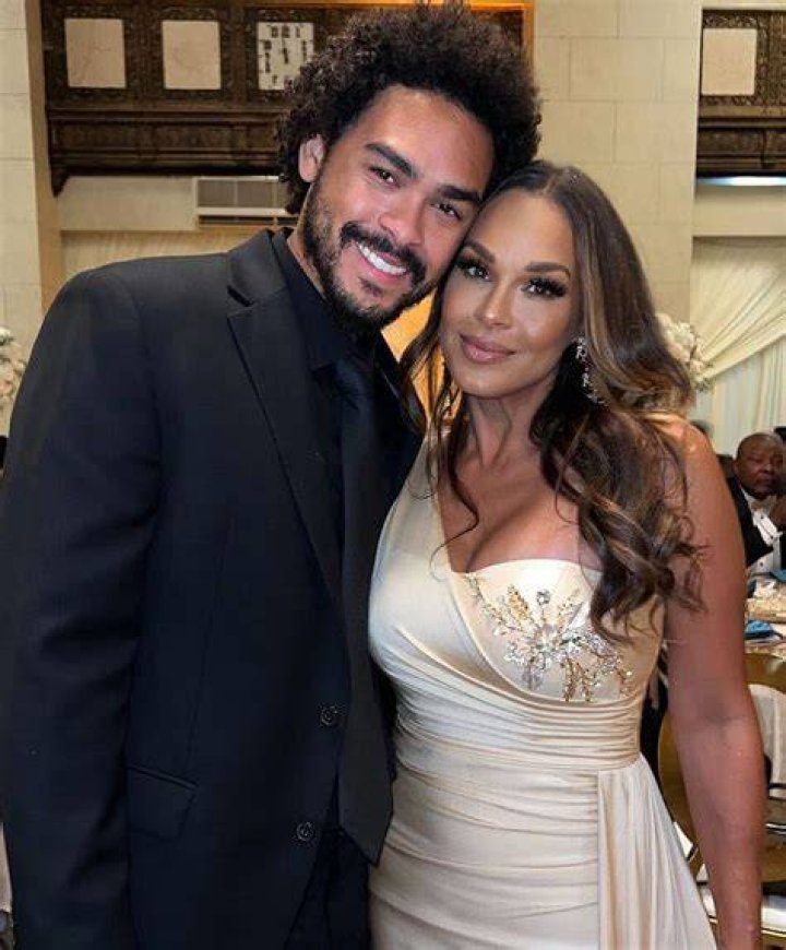 Sheree Zampino with her son