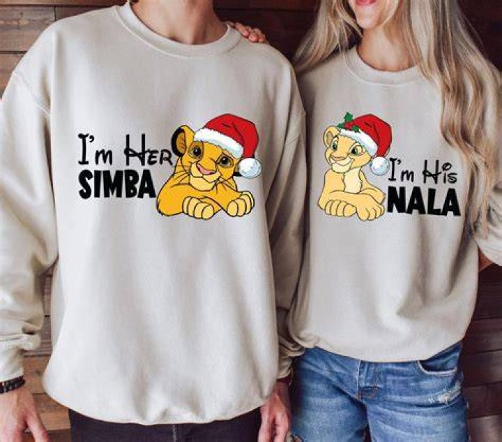 Simba with his wife and child