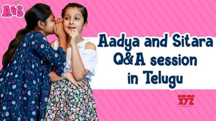 Sitara and Aadya's Youtube channel