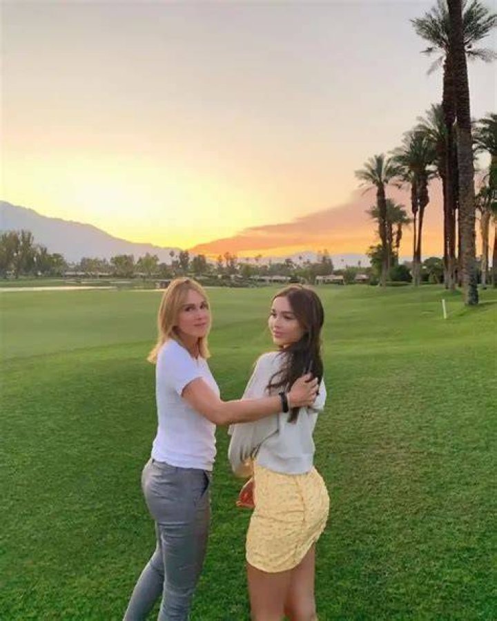 Sophie Mudd and her mother