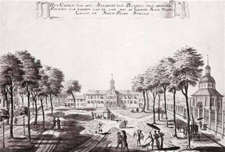Stadthuis In Batavia