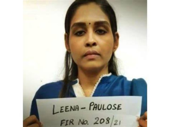 Sukesh Chandrashekhar wife Leena Maria Paul