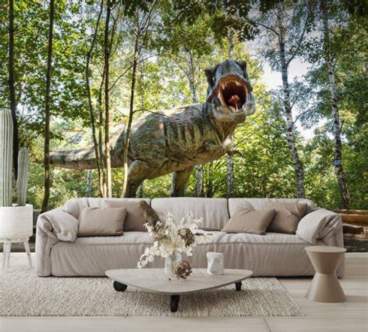 T Rex Mural