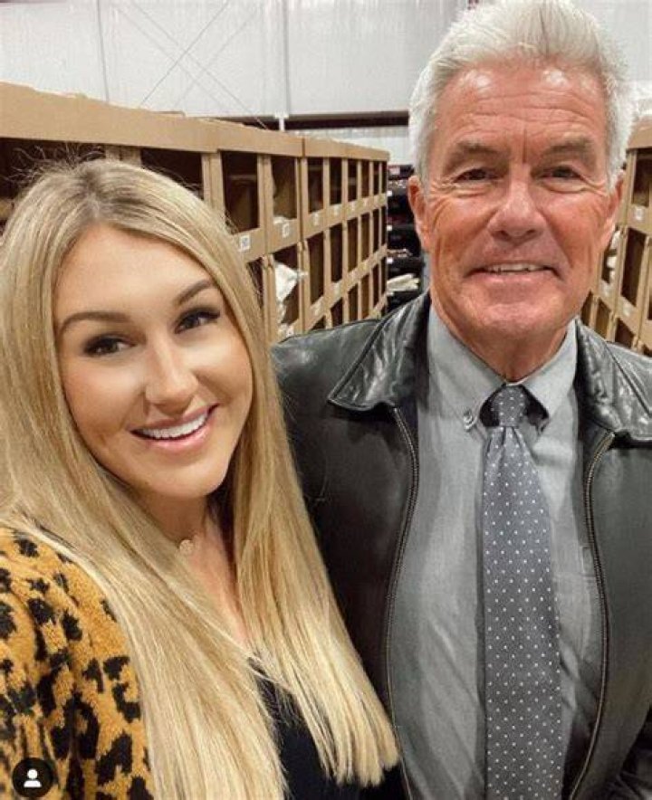 Tara Henderson with her father